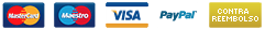 Visa PayPal Paiement à la livraison